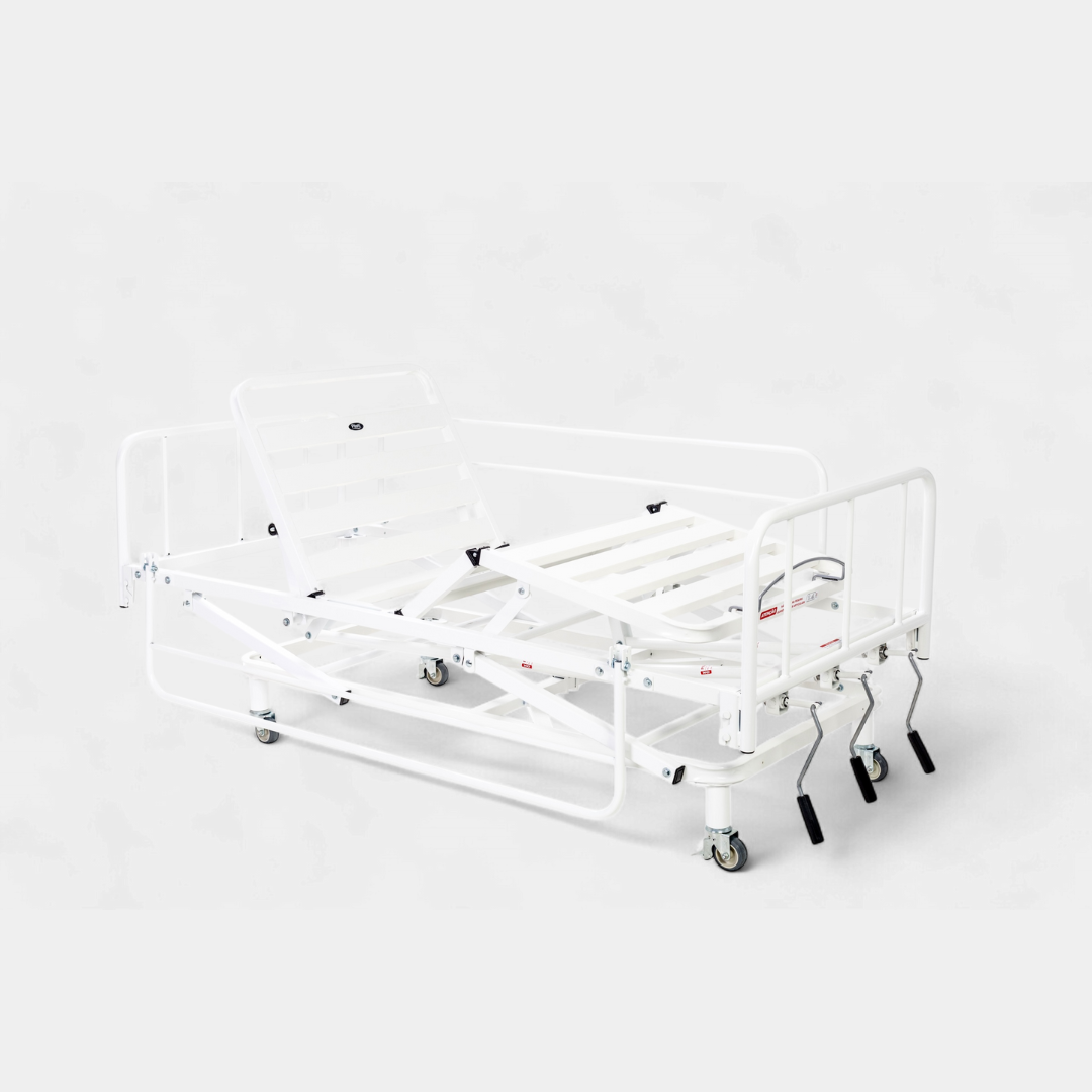 Cama Hospitalar Evolution Elevação Manivela