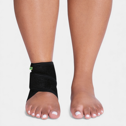 Tornozeleira Ajustável Mercur com Suporte e Conforto