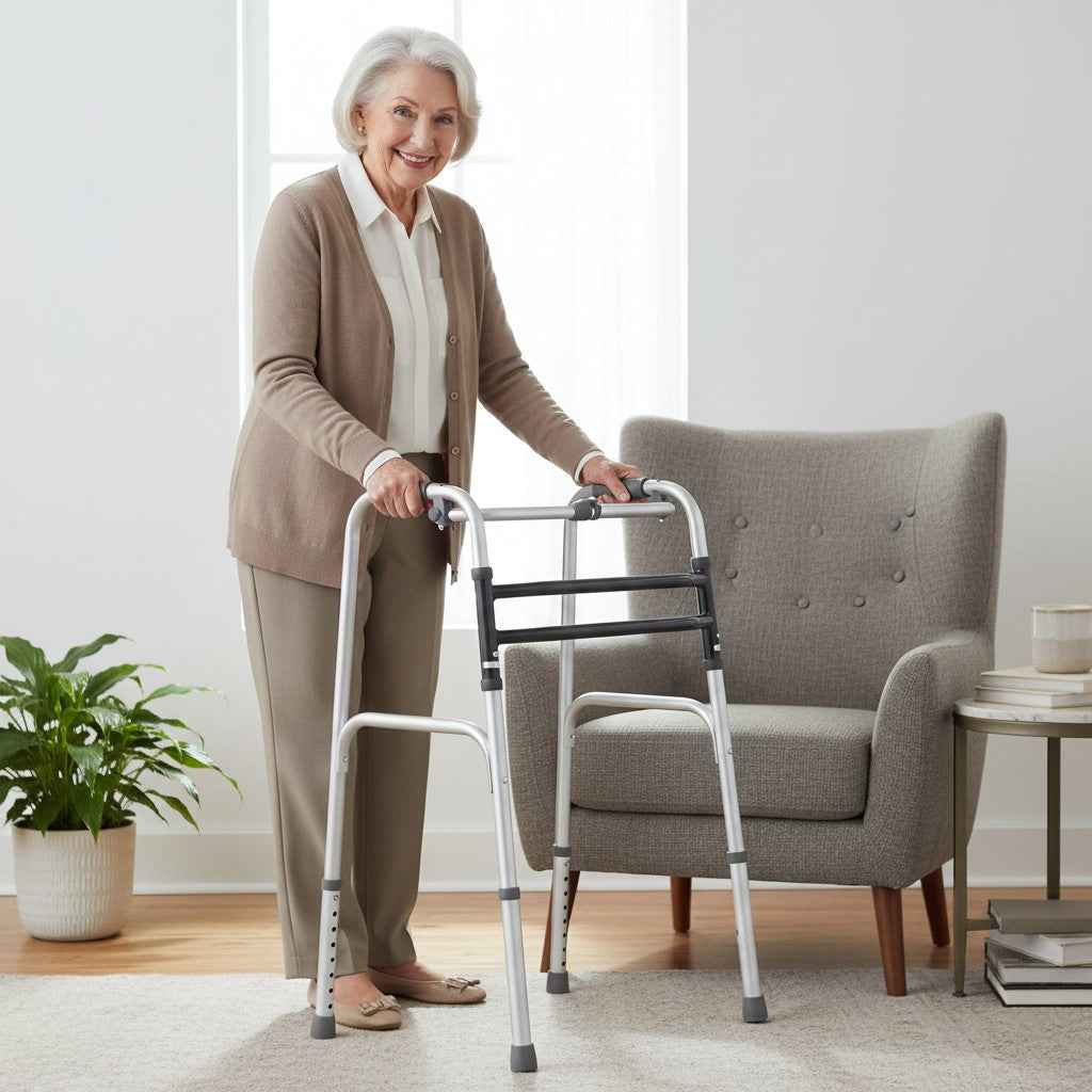 Andador articulado 3 barras Hidrolight reforçado