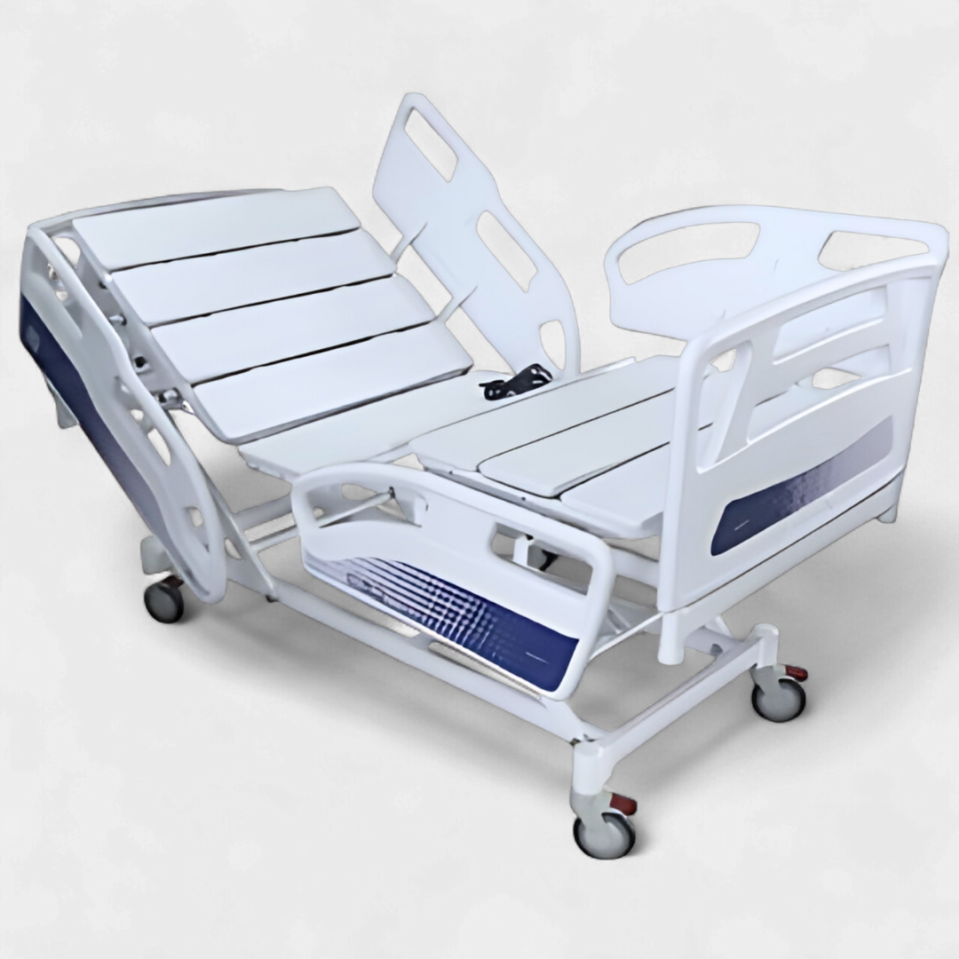 Cama Hospitalar Fowler Automatizada Com Elevação De Leito Extra Luxo Obeso
