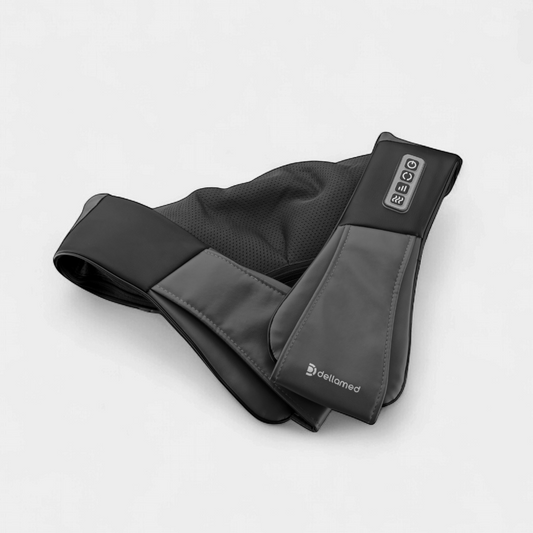 Colete Massageador Dellamed Abraçamed | Alívio Muscular com Aquecimento Inteligente