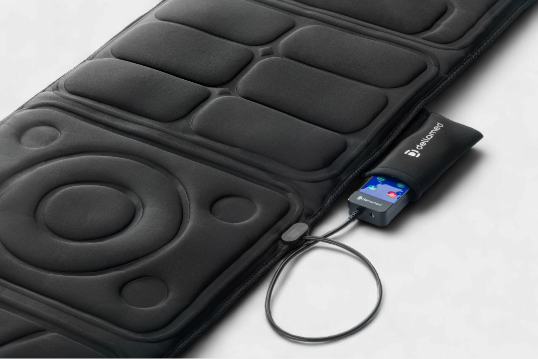 Esteira Massageadora Portátil Dellamed – Alívio das Dores com Aquecimento