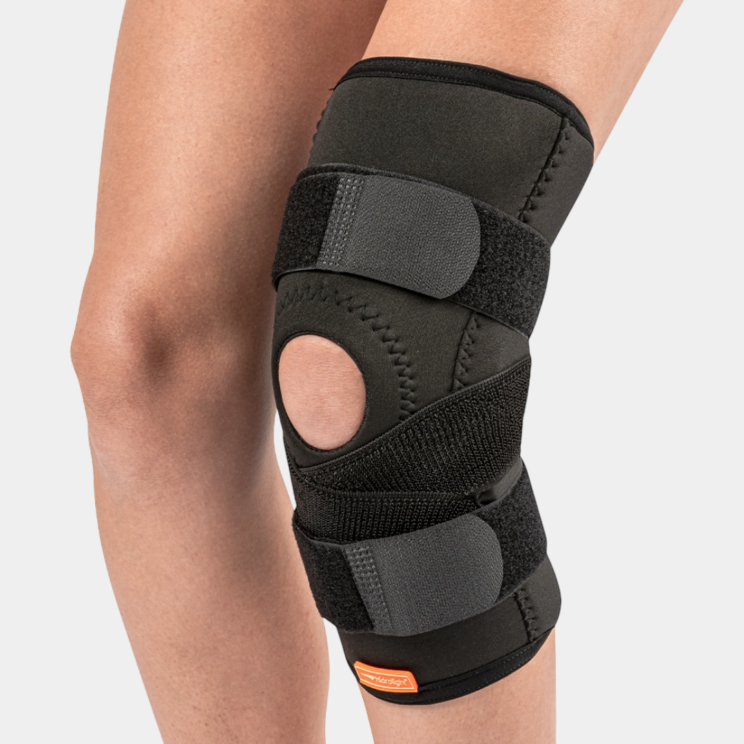 Joelheira Articulada Com Cintas Cruzadas