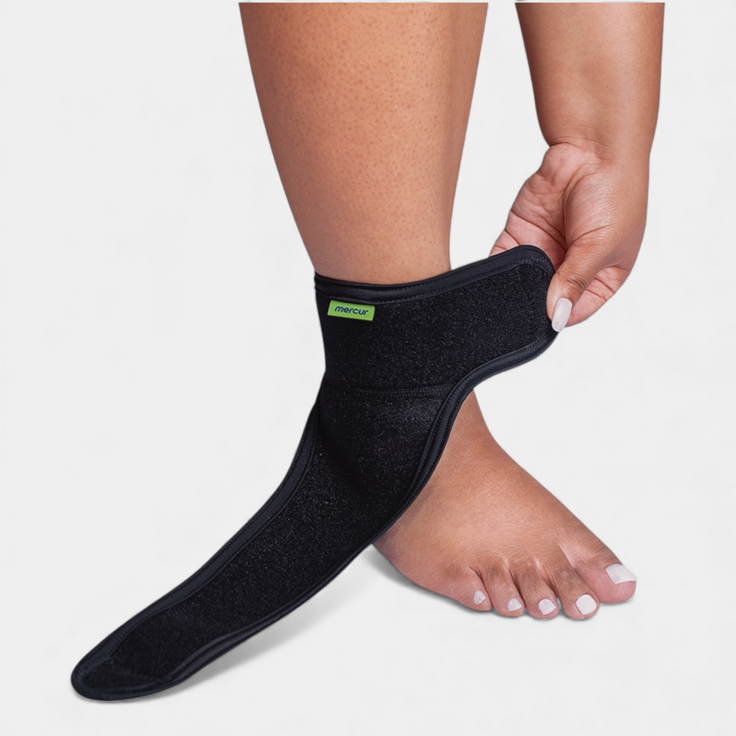 Tornozeleira Ajustável Mercur com Suporte e Conforto