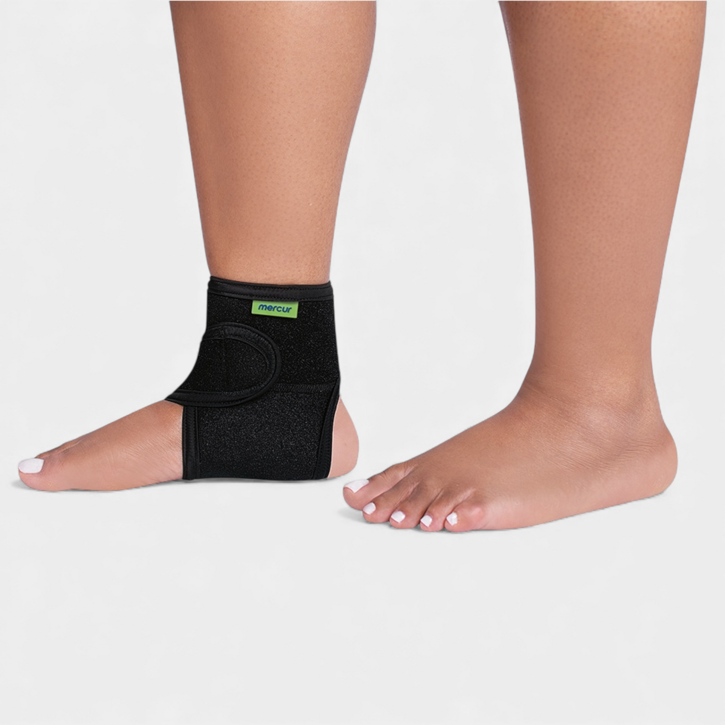 Tornozeleira Ajustável Mercur com Suporte e Conforto