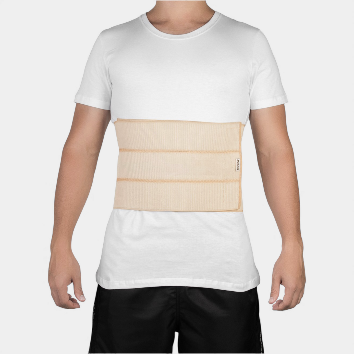 Faixa Abdominal Elástica Mercur com Suporte e Conforto