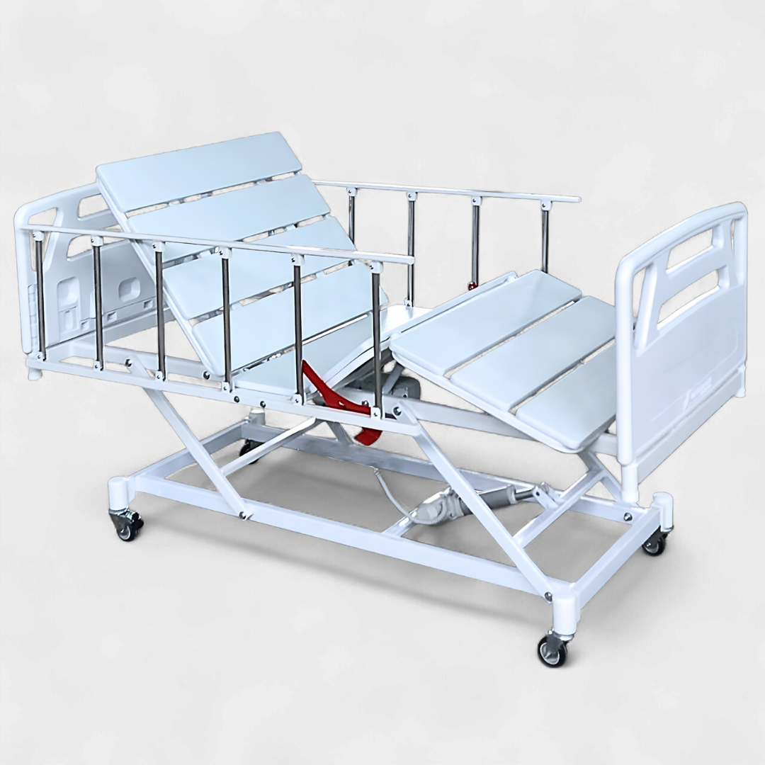 Cama Hospitalar Fowler Automatizada Com Elevação Do Leito Semi Luxo