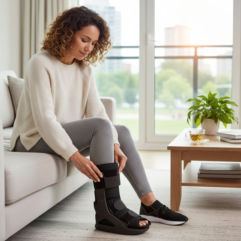 Bota Imobilizadora Curta Mercur para Tornozelo